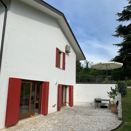 With Alpine Panorama
